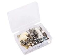 11pcs Domestic Sewing Machine Presser Foot Set, Universal Vintage Presser Kit with Screw Accessories for Household DIY Sewing Craft