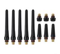 11pcs For TIG Welding Torch Back 57Y02 57Y03 57Y04 Fit for WP-17 WP-18 WP-26 Suitable for Industrial Use and Maintenance