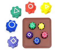 11Pcs Gonggi Korean Game, Gonggi Game, Gonggi Weighted, Weighted Gonggi, Gonggi, Gonggi Stones, Gonggi Korean Game for TV Fans And Kid(10pc+base)