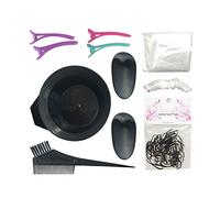 11PCS Hair Colouring Kit: DIY Salon Hair Coloring Tools Set with Hair Tinting Bowl, Dye Brushes, Hair Clips, Gloves, for Home and Professional Hair Dying and Tinting