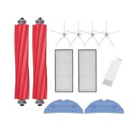 11pcs Hepa Filter Robot Vacuum Parts Package. Compatible for Roborock T7s T7 Plus, T7s Plus S7 Side Brush And Filter Combo Pack For Robot Vacuum.