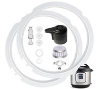 11Pcs InstantPot Replacement Parts for Duo 3 Qt and Duo Plus 3 Qt, Instant Pot Accessories Include Sealing Ring, Steam Release Valve, Anti-Block Shield, Valve Sealing Ring, Float Valve and Gasket