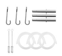 11pcs Maple Syrup Tapping Set Functional Tree Stainless Steel Spiles Hook And Tubing