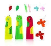11Pcs Needle Threaders Hand Sewing, 4 Types Automatic Sewing Machine Needle Threader, Cross Stitch Accessories, Embroidery Quilting Plastic Thread Inserter for Poor Eyesight Seniors Beginners