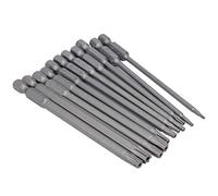 11Pcs Pentalobe Screwdriver Bits Set, Vanadium Steel, 75mm Length - Durable High Strength, Compatible with Electric Drill Accessories