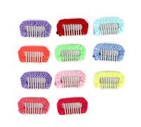 11pcs Pet Hair Clip Multipurpose Fashionable Dog Hair Barrettes, Small Medium Cats and Dogs Hair Accessories, Cute Puppy Hair Clips with Polyester Material for Valentine's Day Hall