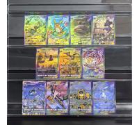 11Pcs Pokemon Collection Cards POCKET STAGE1 Sylveon Raichu Probopass Glaceon Leafeon Bibarel Classic Game Anime Cards Gift Toys EN-YXKP-1Pcs-8