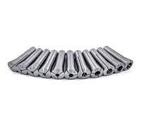11Pcs Precision R8 Collet Set 1/8-3/4 Inch Mill Chuck Holder R8 Collet Chuck Holder Drill Chuck