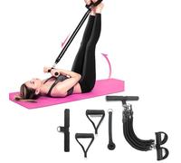 11pcs Resistance Band Workout Bands Set, Yoga Pedal Puller Fitness Bands Exercise Band, Multifunction Tension Rope, Home Workout Equipment For Abdomen Waist Arm Leg Stretching Slimming Training