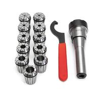11Pcs/Set ER32 Precision Spring Collet Kit 3mm-19mm R8-ER32 7/16 Collet Chuck Handle Wrench Milling Chuck Tool