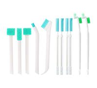 11Pcs Tiny Cleaning Brush Set Small Household Cleaning Brushes Kit 8-in-1 Detail Cleaning Brush Bottle Cap Brush Tool for Small Holes Corner Space Keyboard Bottle Tile