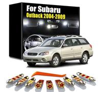 11Pcs Vehicle Trunk Bulb LED Interior Map Dome Reading Light Kit, For Subaru Outback BL BP 2004 2005 2006 2007 2008 2009