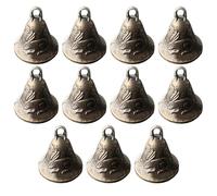 11Pcs Vintage Metal Craft Bells - Antique Classic Jingle Bells for DIY Crafts, Dog Potty Training Doorbells, Wind Chimes Making & Home Decoration