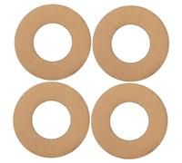11Pcs Wreath Frames for DIY Crafts Round Paper Circle Rings Outer Inner Durable Cardboard for Year Round Decorations and Family