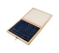 11piece Carbide Tip 12mm Tool Set for Metalworking 10mm and Lathe Square Lathes External Turning Planers for Shank Plus Tools (10X10MM)