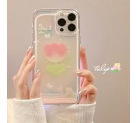 (?? ?????, 11promax6.5) "Fresh and minimalist 13 compatible with iPhone 15 Pro Apple phone case, fits 16 full coverage 11 silicone 15 laser XR wholesale 14"