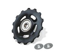 11T 12T 13T 14T Bearing Pulley Bicycle MTB Road Rear Guide Wheel Bike Rear Derailleur Pulley Roller for Repair(14T 1Pcs)