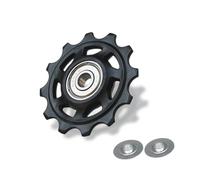 11T 12T 13T 14T Bearing Pulley Bicycle MTB Road Rear Guide Wheel Bike Rear Derailleur Pulley Roller for Repair(12T 1Pcs)