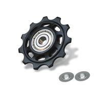 11T 12T 13T 14T Bearing Pulley Bicycle MTB Road Rear Guide Wheel Bike Rear Derailleur Pulley Roller for Repair(11T 1Pcs)