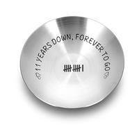 11th Anniversary for Him Her, 11 Years Wedding Anniversary Steel Gifts for Coupler Husband Wife, Anniversary Ring Holder Dish Jewelry Tray Christmas Valentines Day Stocking Stuffers for Women Men