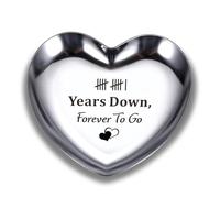 11th Anniversary Steel Gifts for Her Anniversary Jewelry Ring Holder