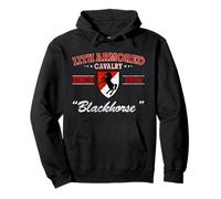 11th Armored Cavalry Regiment Veteran Military Father Day Pullover Hoodie