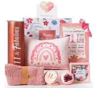 11th Birthday Gifts for Gifts,Unique Gifts Set Ideas for Turning 11 Year Old Girl Pamper Hamper Box,Happy Bday Present Basket Kit for Teen Girl Decorations for Sisters,Daughter,Niece, Granddaughter