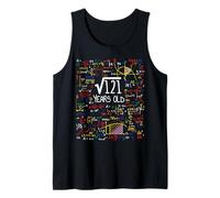 11th Birthday Square Root of 121 11 Years Old Math Lover Tank Top
