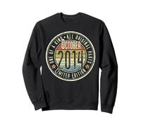 11th Birthday Vintage October 2014 Retro Limited Edition Sweatshirt