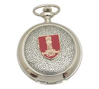 11th Hussars Pocket Watch Pewter Fronted Quartz Personalised Gift ME18