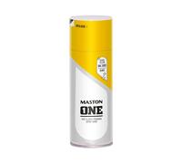 11x Maston ONE Signal Yellow Gloss 400ml Spray Paint RAL 1003 Metal Wood Plastic
