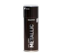 11x Maston Spray Paint Metallic Gloss Black 400ml
