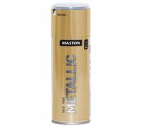 11x Maston Spray Paint Metallic Gloss Gold 400ml