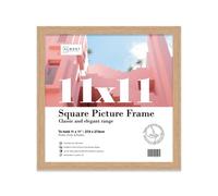 11X11 Oak Picture Frame (27.9 X 27.9Cm) Poster, Photo, Artwork, Gallery Wall Or Print