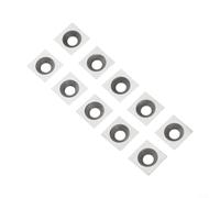 11x11x2 0mm Square Carbide Inserts with 4 Rotatable Edges for For woodturning and Compatible with Routers, Milling Machines, and Planers