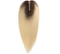 11x12 CM Straight Remy Human Hair Toppers Blonde Lace Base for Women Clips In Extensions Hairpieces Topper(JLT613,16 inch)