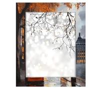 11x14 Photo Frame for Wall and Tabletop Decoration, Red Telephone Booth Retro Romantic City Scenery Wood Vertical or Horizontal Picture Frame 1 Pack