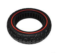 11x2 75 Offroad Solid Tire 70657 5 for Ninebot G3 for ZT3 ZT3Pro MAX Scooter with Special Exterior Tire Lines (Red Line)
