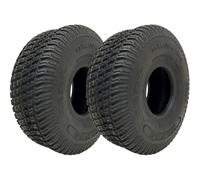 11x4.00-4 Lawn Mower Tyres 4ply Multi Turf Ride on Mower Grass Wanda (Set of 2)