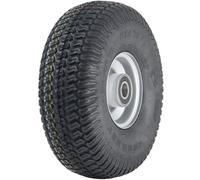 11x4.00-4 Lawnmower Grass Tyre & Steel Rim 4-ply P332 20mm Bearings 145kgs Load