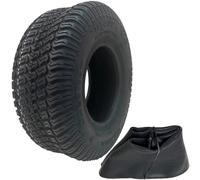 11x4.00-5 Lawnmower Grass Multi Turf Tyre & Tube 4-ply Wanda P332 Pattern 150kgs