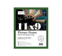 11x9 Inch Green Photo Frame Wall Mountable and Freestanding Picture Frame Standard Photograph Size, 11" X 9" (28 X 23cm)