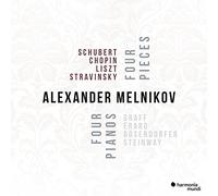 シューベルト : さすらい人幻想曲 | ショパン : 12の練習曲 他 / アレクサンドル・メルニコフ (Alexander Melnikov & 4 pianos) [CD] [輸入盤] [日本語帯・解説付]