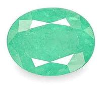 12.00 Ratti Emerald Stone With Lab Certified Card Natural Emerald Stone/Original Emerald Gemstone/Panna Gemstone For Men'S And Women'S-DNM01B0CT5L95