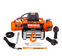 12,000lb 12V Electric Winch, Two Speed. 26m x 9.5mm Steel Rope.