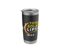 12.08.2026 Total Solar Eclipse Ibiza Stainless Steel Insulated Tumbler