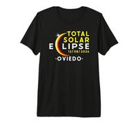 12.08.2026 Total Solar Eclipse Oviedo Premium T-Shirt