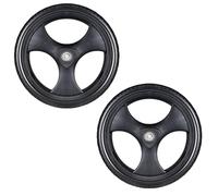 12 1/2 x 2 1/4 Replacement Wheel for Manual Wheelchair, 12inch Rear Wheel Assembly with Non-Slip PU Solid Tire, 12mm Bearing