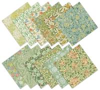 12×12 Vintage Spring Vine Scrapbook Paper Watercolor Patterned Paper,24 Sheets Double-Sided CardStock Papers Pad for Holiday Cardmaking Journaling DIY Origami Decorative Craft Papers.