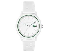 Lacoste Men's 12:12 White Green Strap Watch